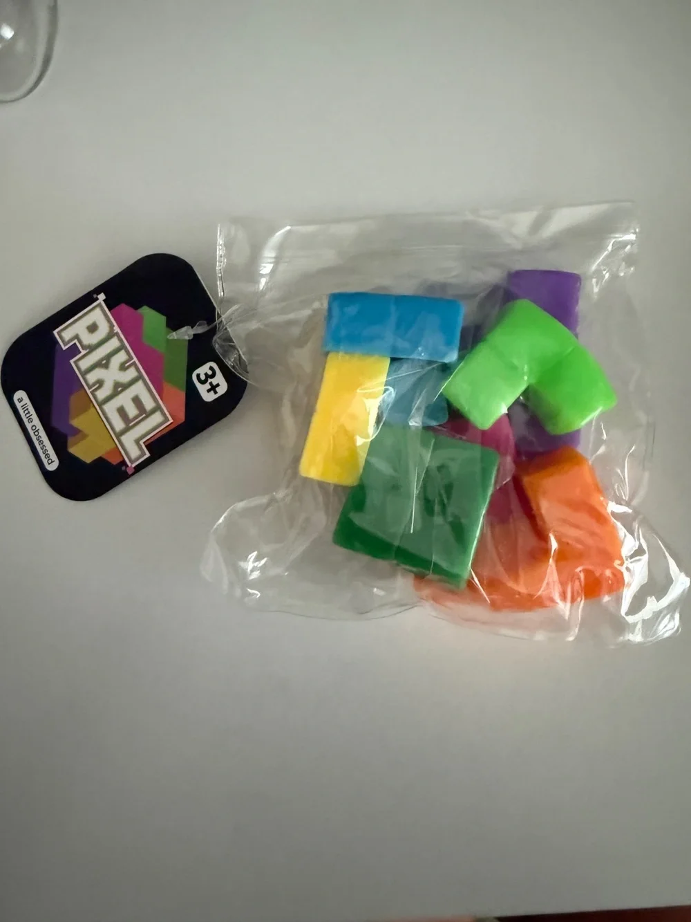 Colorful Interlocking Building Blocks - Multi-Color Kids Squishy